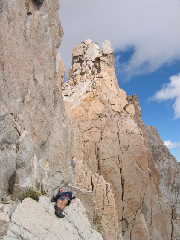 18 Jan at top of 96 switchbacks